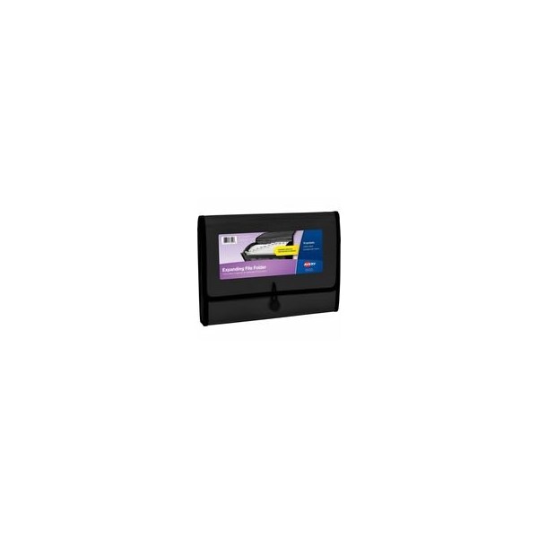 Avery Letter, A4 Expanding File - 425 Sheets Capacity - 13 Pocket(s) - Polypropylene, Plastic, Fabric - 73553 - main