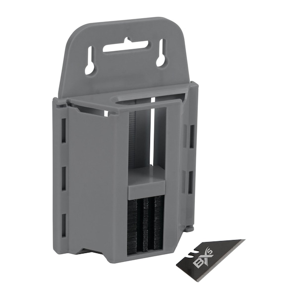 Performance Tool 50 pk. Utility Knife Blades, SK2 Steel, Dispenser, Heavy Duty, 50PK W7505 - main