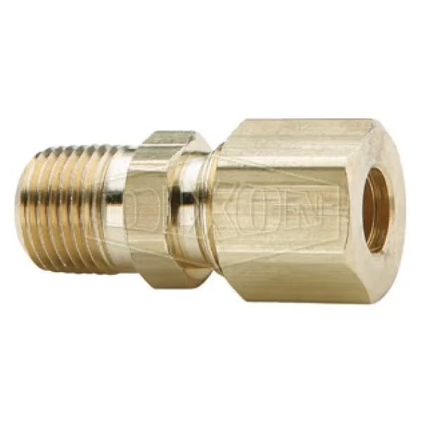 Dixon The Right Connection Tube-to-Pipe Connection, 1/2 x 1/4 x 11/16-20 in Nominal, Tube x Straight MPT E 68C-0804 - main