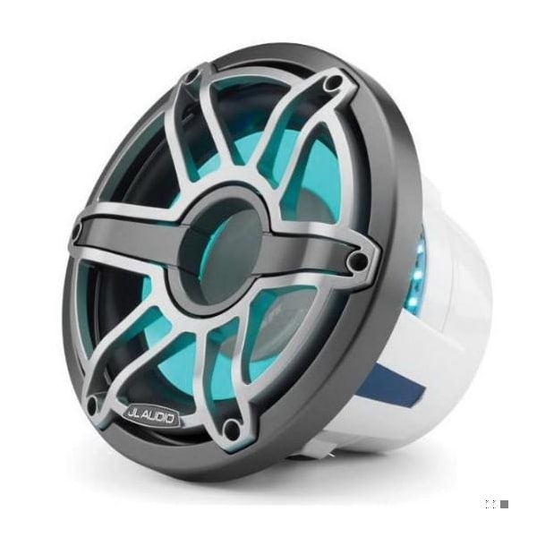 Jl Audio 10in Marine Subwoofer 250W, 4 ohm, Infinite Baffle, Sport Grille, RGB LED, 93638, 010-03087-00 93638/010-03087-00 - main