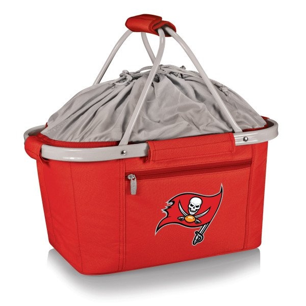 Picnic Time Family Of Brands NFL Tampa Bay Buccaneers - Metro Basket Collapsible Cooler Tote 645-00-100-304-2 - main