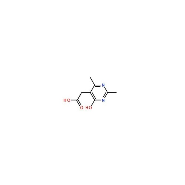 Ak Scientific (4-Hydroxy-2, 6-dimethylpyrimidin-5-yl)acetic acid (10g), CAS 5536-40-3 8081AB-10g - main