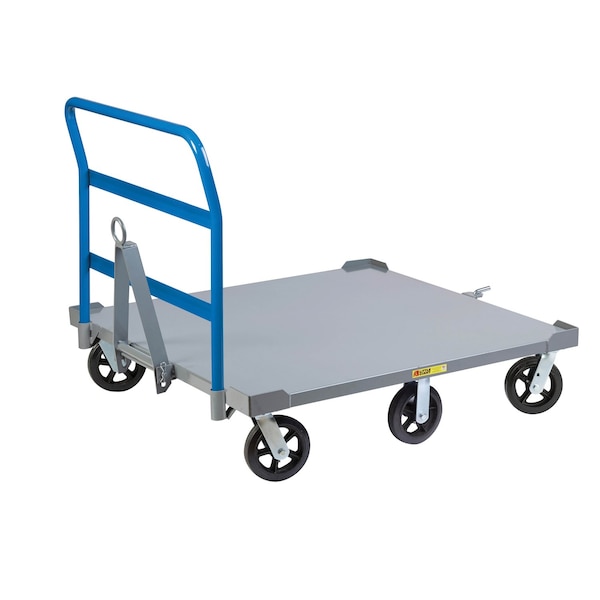 Little Giant 6-Wheel Towable Solid Deck Pallet Dolly PDCSH-6W-40-8MR - main