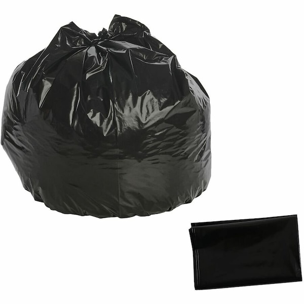 Stout 55 gal Trash Bags, 2 mil (51 Micron), Black, 65 PK STOP3752K20 - main