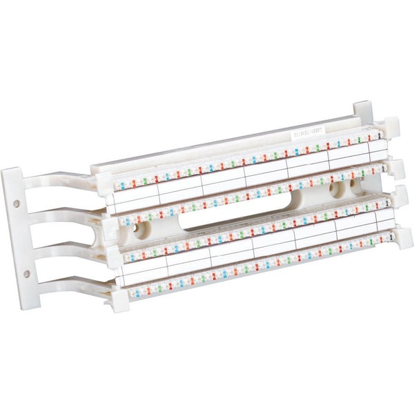 Siemon 100 PR BLOCK 110 W/DETACH LEGS, CAT5E NON-TERM 4 PR CONN S110AB2-100FT - main