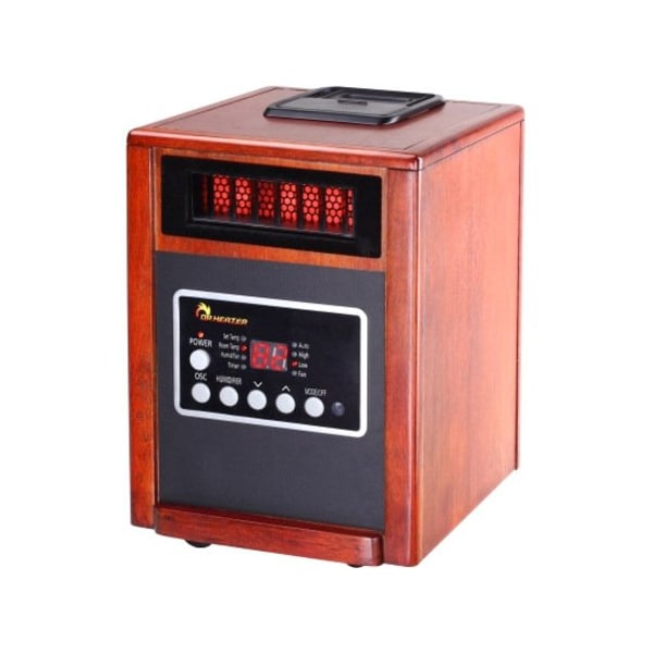 Dr Infrared Heater Advanced Dual Heating System with Humidifier and Remote Control, 1500W DR-998 - main