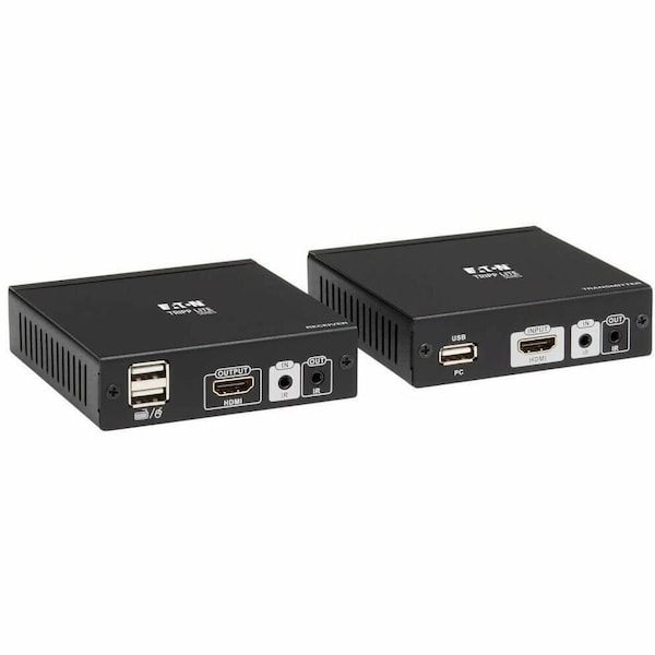 Tripp Lite HDMI HDBASET KVM CONSOLE EXTENDER OVER CAT6 - 2 USB PORTS, IR, 4K at 30 HZ 130 F B013-HU-4K - main