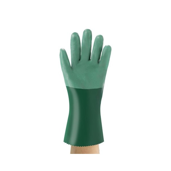 Ansell AlphaTec(R) 08-352 Chemical Resistant Gloves, Neoprene, 12 in L, 55 mil, Green, 8, 1 PR 08-352 - main