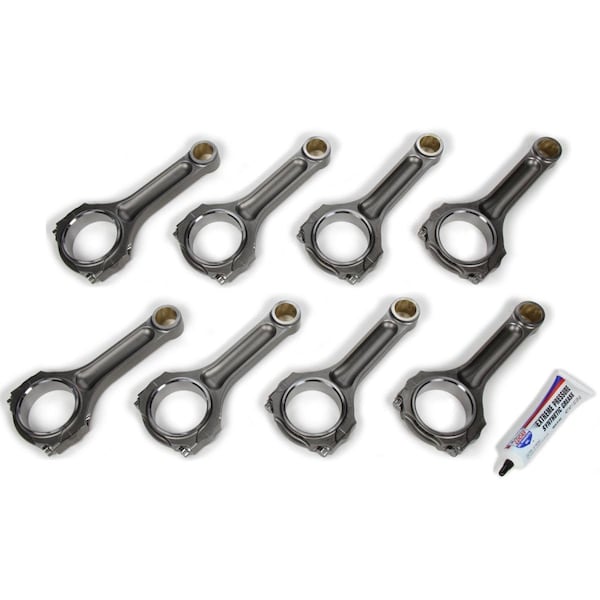 Track Usa C6385BBMXP8 6.385 in. Billet Connecting Rod Set for Big Block Chevy TR1598999 - main