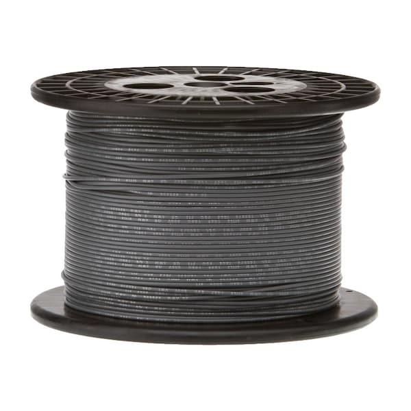 Remington Industries 18 AWG Gauge UL1061 Stranded Hook Up Wire, 300V, 0068 Diameter, Gray, 500 ft Length 18UL1061STRGRA500 - main