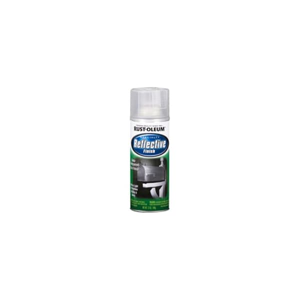 Rust-Oleum Rust Preventative Reflective Coating Spray, Clear Reflective, Gloss, 10 oz, 4 to 5 sq ft 214944 - main
