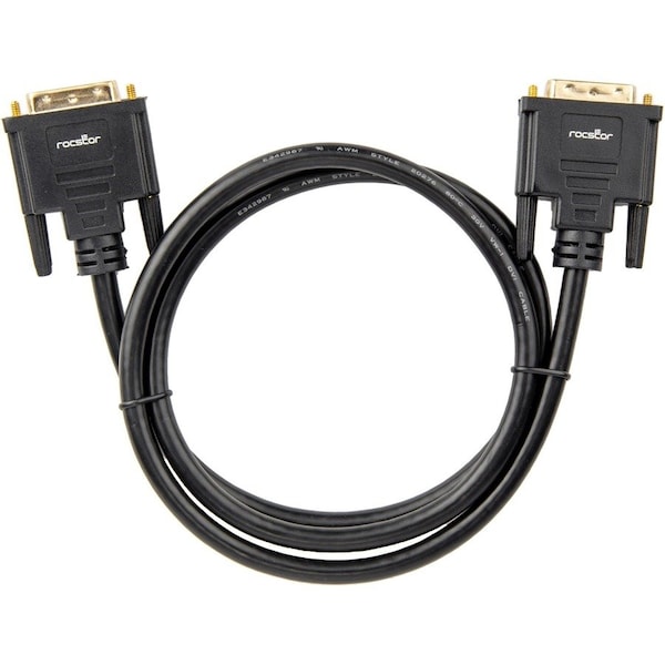 Rocstor Dvi-D Single Link Cable - M/M (Dvi-D (1 Y10C186-B1 - main