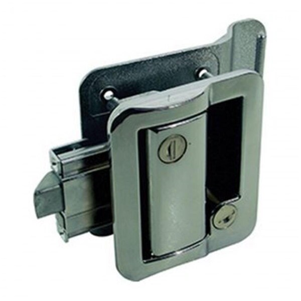 Powerhouse Fastec Chrome Entry Door Latch PO654249 - main