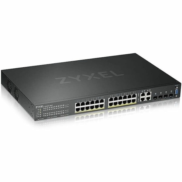 Zyxel GS2220-28HP 24 Port GigPOE+ Managed Switch+1YR Nebula Pro GS2220-28HP - main