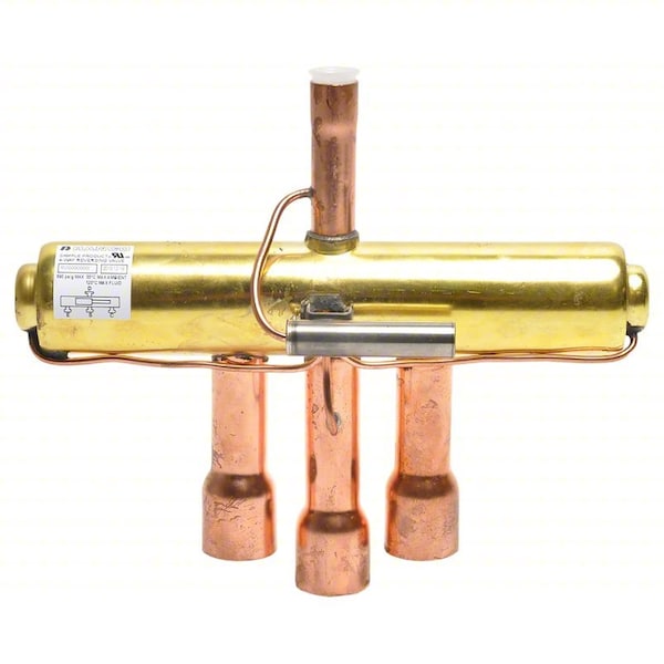 Ranco Rev Valve, V Series, 12 ton capacity, 1-1/8" tube suction, 1-1/8" OD V12-4220T0-270 - main