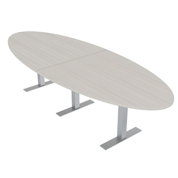 Skutchi Designs 8 Person Conference Table With Power Unit | 10' Oval Table | Harmony Series HAR-OVL-48X120-T-K458-NA - main