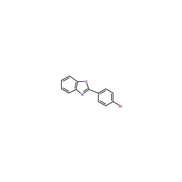 Ak Scientific 2-(4-Bromo-phenyl)-benzooxazole (5g), CAS 3164-13-4 1155AJ-5g - main