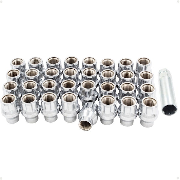 Coyote Wheel Accessories WHEEL INSTALLATION KIT 8 Lug Kit 14 Millimeter x 15 Thread Size ET Shank Short Shank 031 Inch 22K848 - main