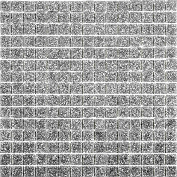 Apollo Tile Dune 12 in. x 12 in. Glossy Stone Gray Glass Mosaic Wall and Floor Tile 20 sq. ft./case, 20PK APLSA88GR703A - main