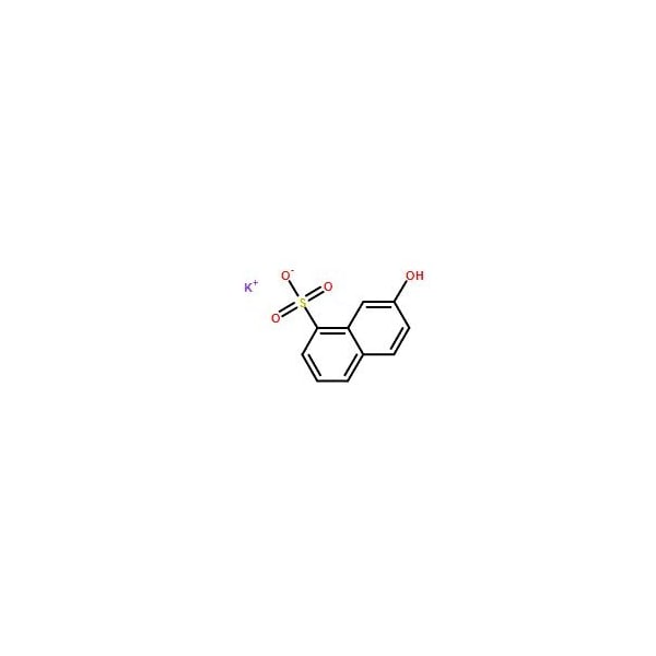 Ak Scientific Potassium 7-Hydroxy-1-naphthalenesulfonate (contains isomer) (1g), CAS 30252-40-5 Y0056-1g - main