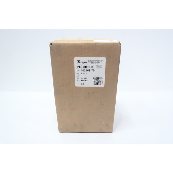 Dwyer Instruments PHOTOHELIC PRESSURE SWITCH 102109-70 A3015 - main