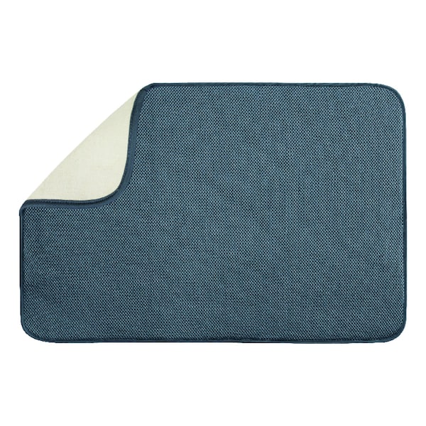 Idesign iDesign IDry 24 in. L X 18 in. W X 0.5 in. H Microfiber Drying Mat 41141 - main
