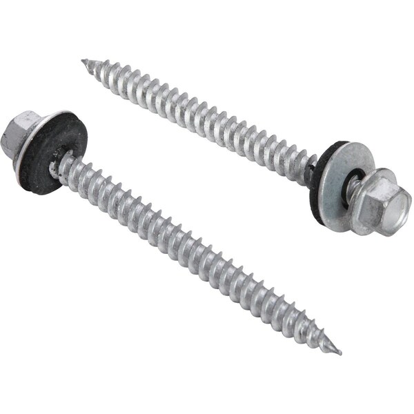 All-Source No. 9 x 2 In. Hex Washered Galvanized Framing Screw, 250PK 731218 - main
