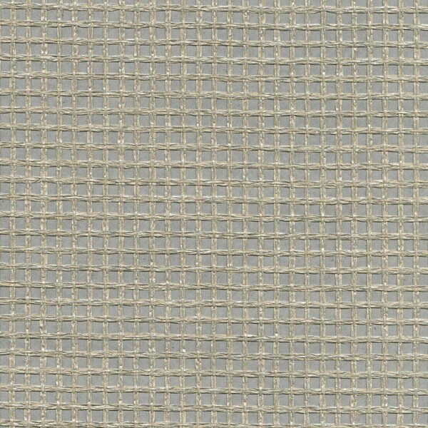 Kenneth James Wanchai Grey Grasscloth Wallpaper 2732-80017 - main