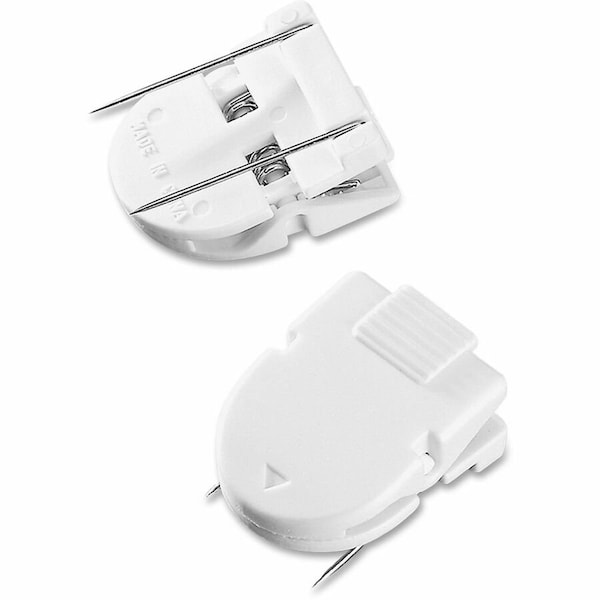 Advantus Advantus Panel Wall Clips, 40 Sheet Capacity, White, 20/Pack 75301 - main