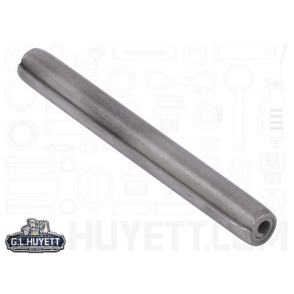 Huyett Coiled Spring Pin, Heavy Duty, 420 Stainless Steel, 0.250 in Dia x 2.250 in Length SPCSP-250-2250H - main