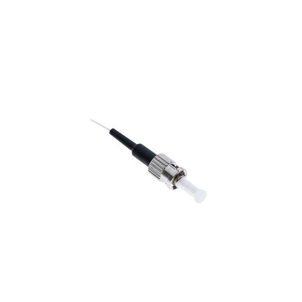 Cable Wholesale ST/UPC Epoxy Connector, Simplex, 0.9mm, Multimode OM3, Black Boot, 20 pieces 34ST-30210-20 - main