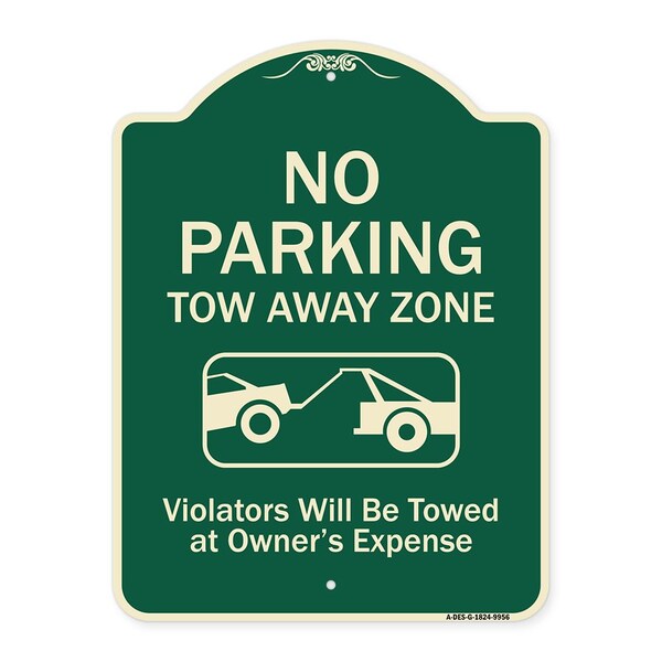 Signmission Green, 18 Inch x 24 Inch, Heavy Gauge Aluminum A-DES-G-1824-9956 - main