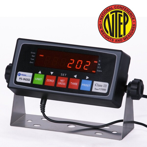 Prime Systems Digital Weight Indicator with RS232 Output LCD Display PS-IN202 - main