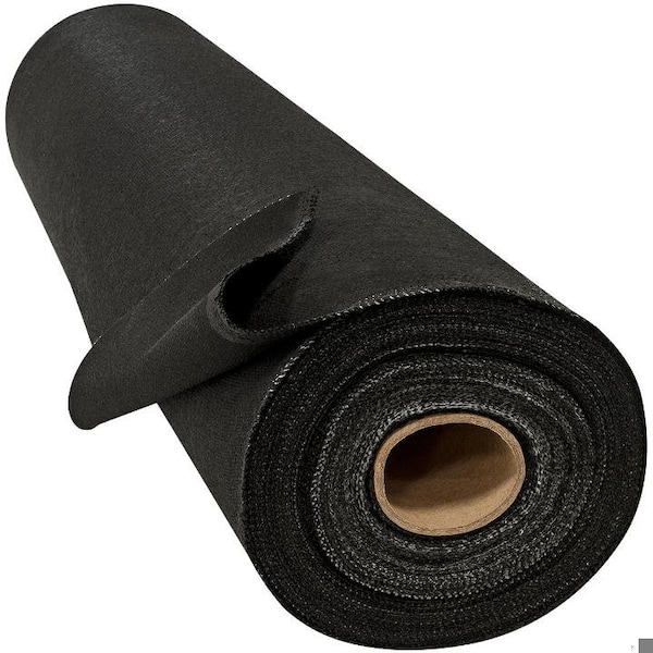 Tarps Now Fabric, 900 in L., 60 in W., Black FA-HBF23-6025 - main