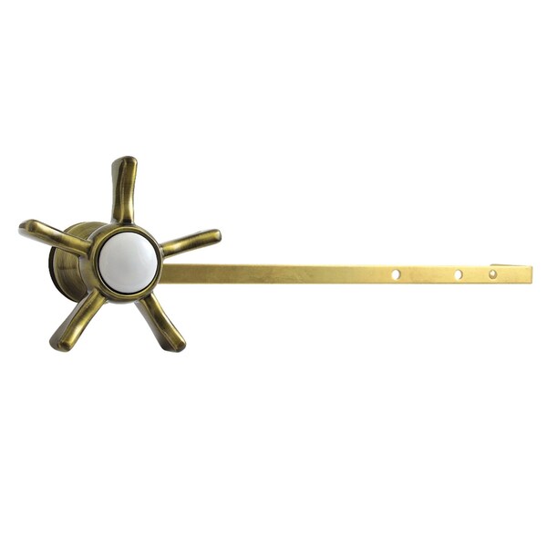 Kingston Brass Universal Front or Side Mount Toilet Tank Lever, Antique Brass KTNXD3 - main