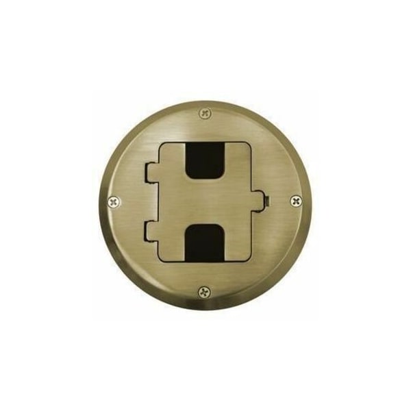 Hubbell Wiring Device-Kellems Electrical Box, Floor Box Type, 1 Gang RF515BP - main