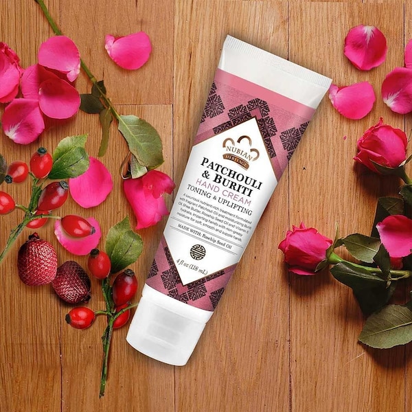 Nubian Heritage Toning Plus Uplifting Patchouli and Buriti Hand Cream, 4 Fluid Ounce, 12PK 68480492 - main