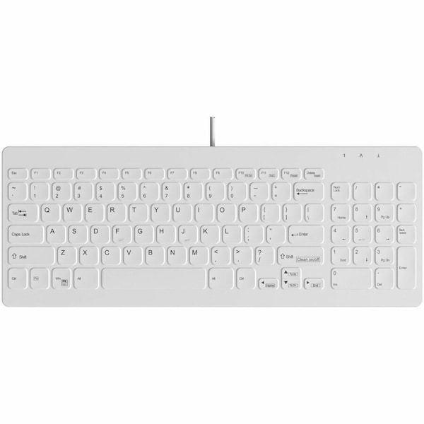 Tg3 Electronics Keyboard, White, 0.59" H KBA-CK96-WNUN-US - main