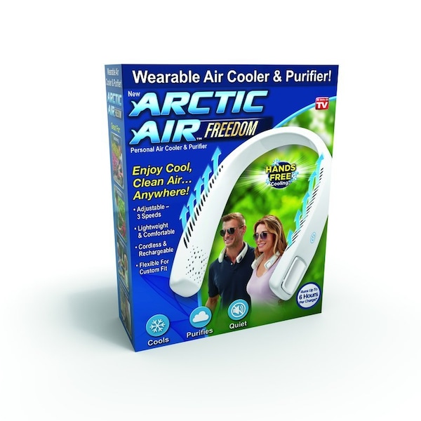 Arctic Air Personal Hands Free Air Cooler/Purifier, White AAFR-MC4 - main