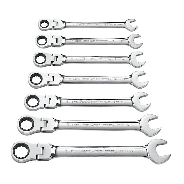 Danaher Tool Group Ratcheting Wrench Flex 7PC MET 9900D - main