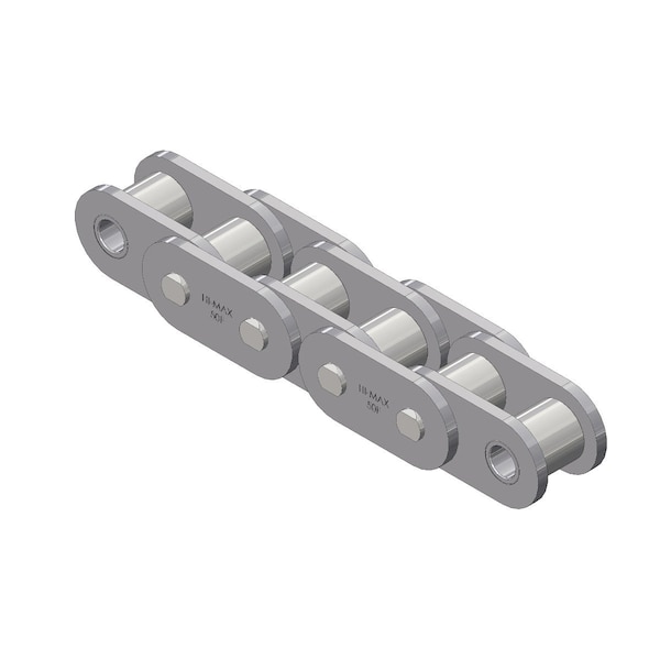 Senqcia Hi-Max Riv Standard Flat Side Bar, 10 ft OAL, 5/8 P, .4 Dia x 3/8 W 50FHMRB - main