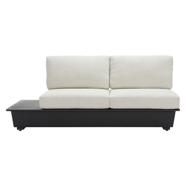 Homeroots 79" Beige Polypropylene Sofa 667652 - main