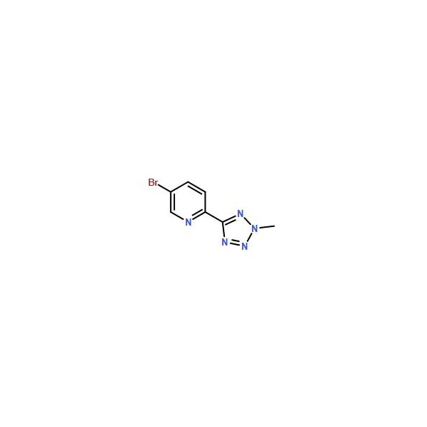 Ak Scientific 5-Bromo-2-(2-methyl-2H-tetrazol-5-yl)pyridine (5g), CAS 380380-64-3 W5878-5g - main