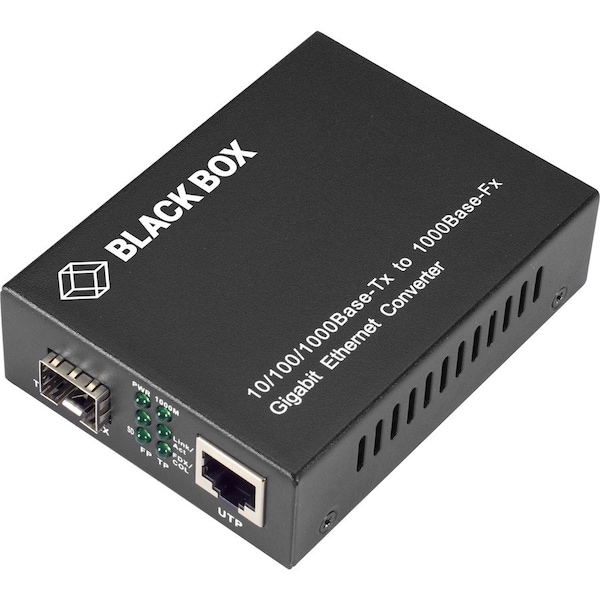 Black Box MEDIA CONVERTER 10/100/1000 ETHERNET SFP LGC210A-R2 - main