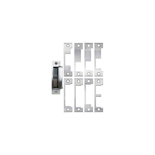 Camden Door Controls Low Profile, Dual Monitor, Fire Rated Electric Strike, 8 Faceplates, 12/24V AC/DC CX-ED1799L-8 - main