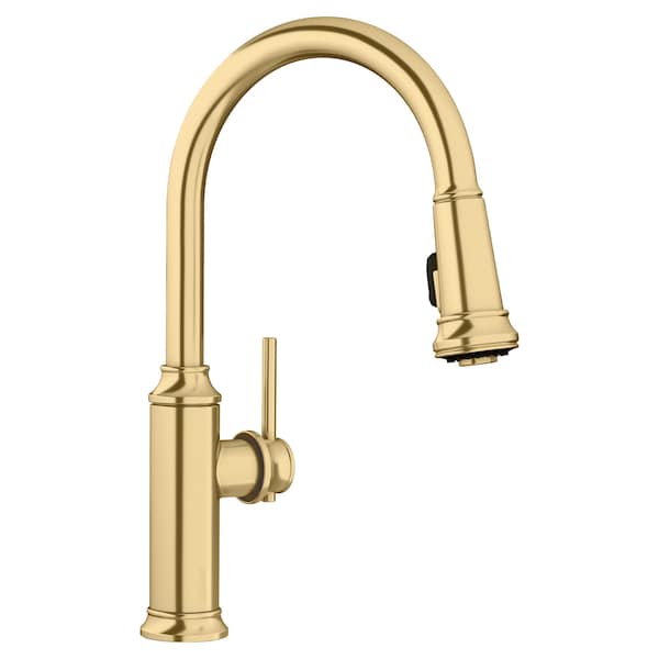 Blanco Empressa Pull-Down 1.5 GPM, Satin Gold 442980 - main