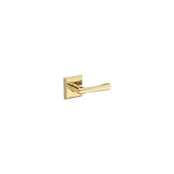 Baldwin Residential Door Levers Full Dummy Right Hand Non-Lacquered Brass FDWYNCHR031 - main
