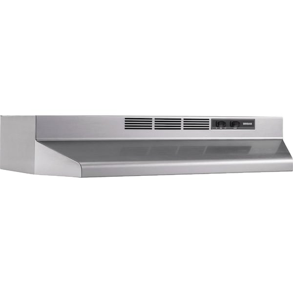 Broan-Nutone 36'' Ductless Under-Cabinet Range Hood Stainless Finish with PrintGuard 4136SF - main