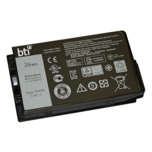 Battery Technology Replacement Battery For Dell Latitude 12 7202 12 702 Rugged Tablet 7XNTR-BTI - main