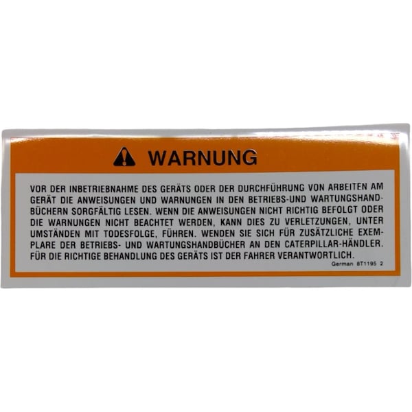 Caterpillar PLATE, CATERPILLAR OEM 8T1195 8T1195 - main